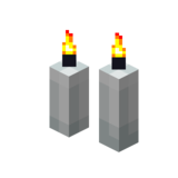 Две белые свечи (горящие).png